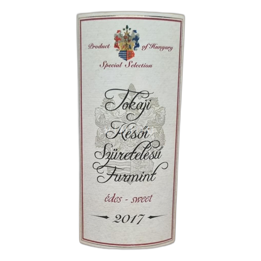 Tokaj Không được chỉ định Special Selection 2017