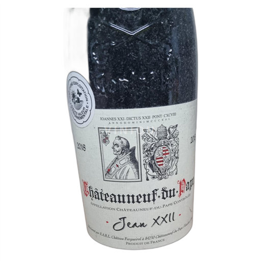 Thung lũng Rhône Châteauneuf-du-pape Château Fargueirol Jean XXII 2018