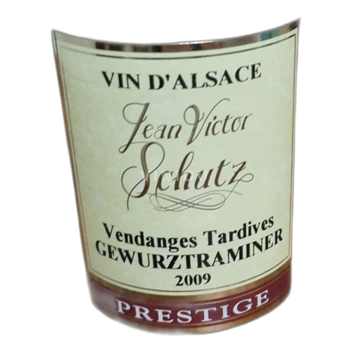Alsace Gewurztraminer Jean-Victor Schutz Prestige 2009