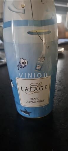 Roussillon Ikke specificeret Lafage Blanc Comme Neige Ikke årgangsbestemt