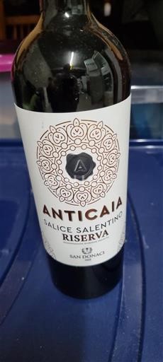 Puglia Salice Salentino San Donaci Anticaia Niet-geïntegreerd