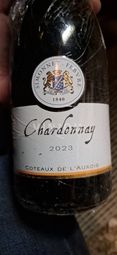 Các vùng miền Đông Coteaux de l'Auxois Simonnet Febvre Chardonnay 2023