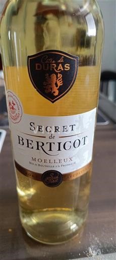 Sudoeste Côtes de Duras Berticot Secrêt 2020