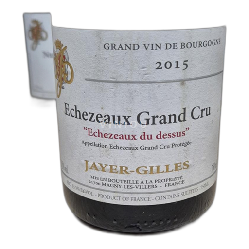 Bourgogne Échézeaux Domaine Jayer-Gilles Echezeaux du dessus 2015