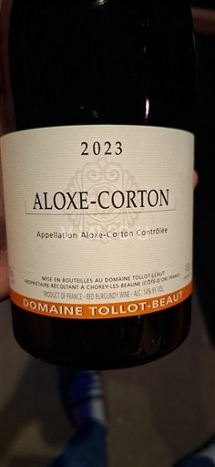 Burgundsko Aloxe-Corton Tollot Beaut 2023