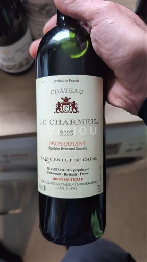 Sydvestfrankrig Pécharmant Château Le Charmeil 2023