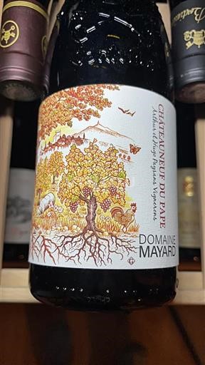 Thung lũng Rhône Châteauneuf-du-pape Domaine Mayard Không niên vụ