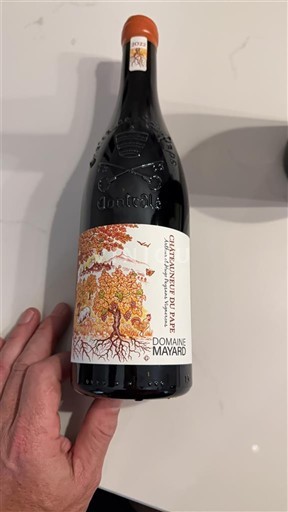 Rhône-dalen Châteauneuf-du-Pape Domaine Mayard Ikke årgangsbestemt