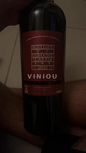 Jihozápad Irouléguy Domaine Ilarria 2012