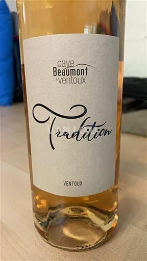 Rhônen laakso Ventoux Cave Beaumont du Ventoux Tradition Ei vuosikertaa