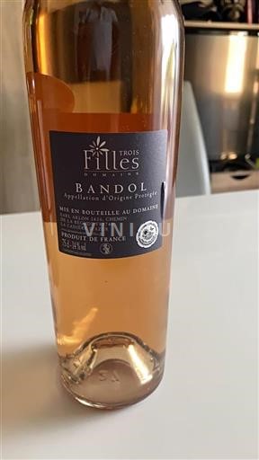 Provence Bandol Domaine Trois Filles Ei vuosikertaa