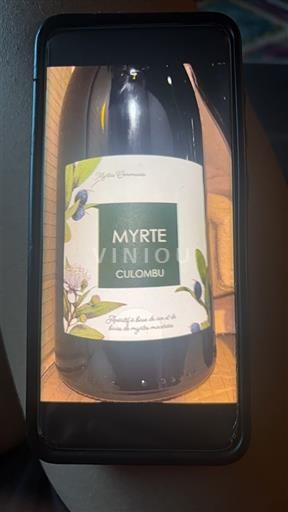 Korsika Ospecificerad Domaine Culombu Myrte Icke årgångsbetecknad