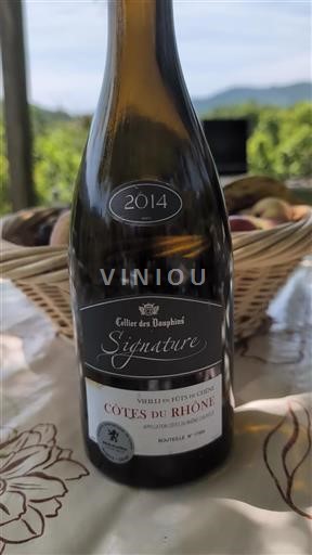 Rhônetal Côtes du Rhône Cellier des Dauphins Signature 2014