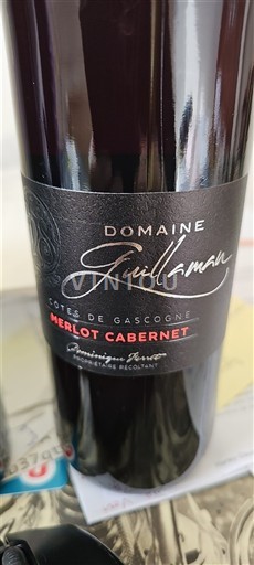 Jihozápad Côtes de Gascogne Domaine Guillaman Merlot Cabernet 2024