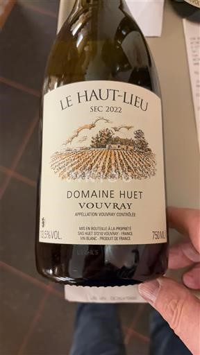 Loirevallei Vouvray Huet Le Haut-Lieu 2022