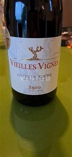 Vallée du Rhône Côtes-du-rhône Terranea Vieilles Vignes 2023