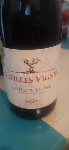 Thung lũng Rhône Côtes-du-rhône Terranea Vieilles Vignes 2023