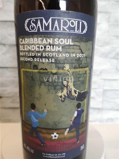 Rhum Vieux Caribbean Soul Samaroli 5a - 2016 Jamaïque