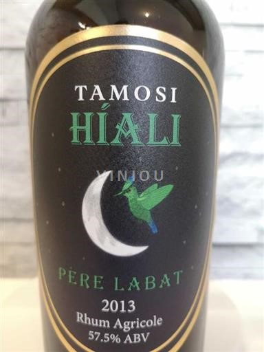Rum Oud Hiali - Père Labat Tamosi 7a - 2013 Guadeloupe Niet gespecificeerd