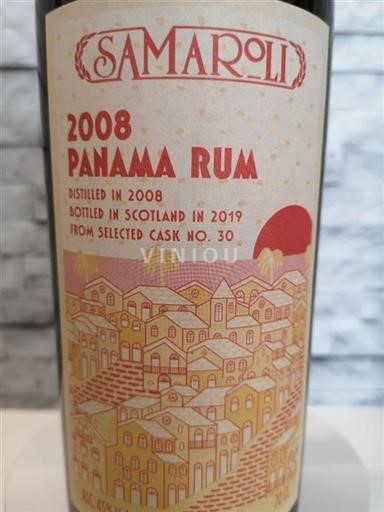 Rum Starý Panama 2008 Samaroli 17a - 2008 Panama Nespecifikováno