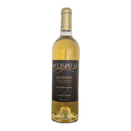 Bordeaux Sauternes Maison Johanès Boubée d'Exception 2016