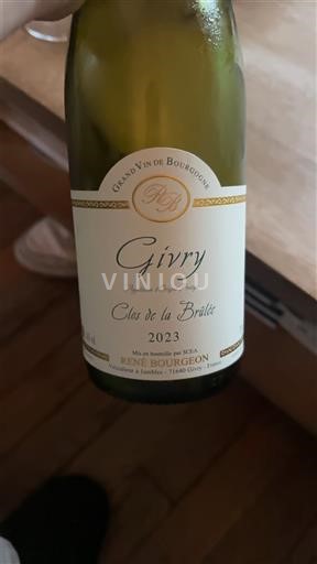 Burgund Givry René Bourgeon Clos de la Brûlée 2023