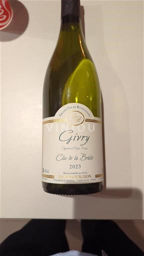 Burgundia Givry René Bourgeon Clos de la Brûlée 2023