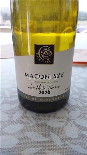 Burgundy Mâcon and Mâcon-Villages Cave Azé Les Mille Pierres 2020