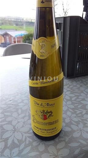 Alsace Määrittelemätön Zimmermann Blanckenberg 2021