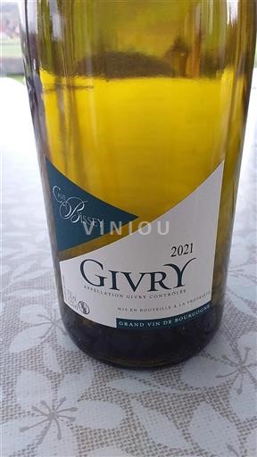 Bourgogne Givry Grand Cru Cave de Bissey 2021