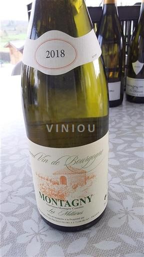 Burgundi Montagny Grand Cru Les Millières 2018