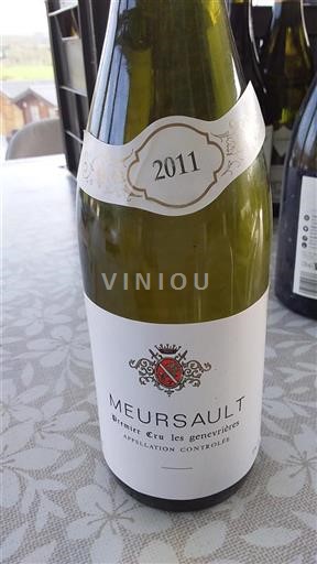 Burgundi Määrittelemätön Premier Cru Les Genévrieres 2011
