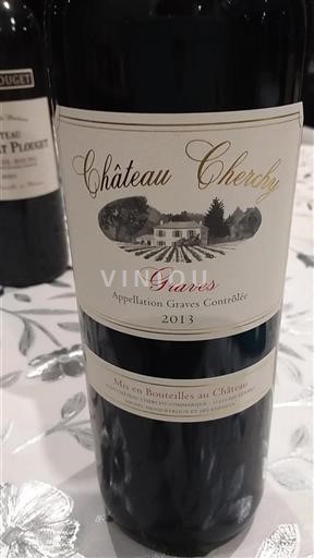 Bordeaux Graves Château Cherchy 2013