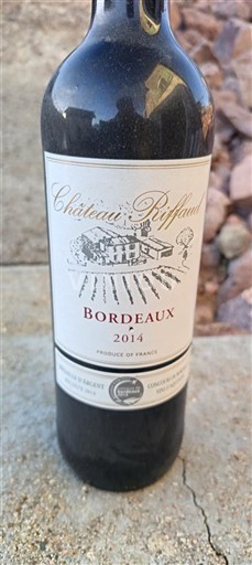 Bordeaux Château Riffaud 2014