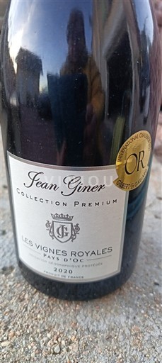 Languedoc và Roussillon Vùng đất Oc Jean Giner Les Vignes Royales 2020