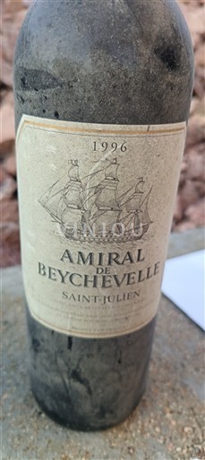 Bordeaux Saint-Julien Château Beychevelle Amiral de Beychevelle 1996