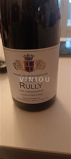 Burgundy Rully Les Chauchoux 2020