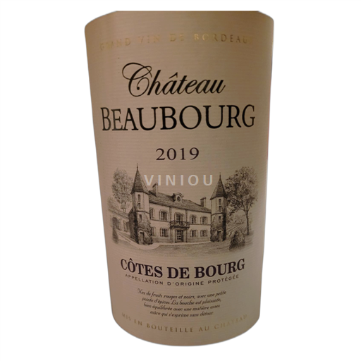 Bordeaux Côtes-de-bourg Château Beaubourg 2019