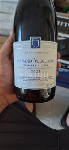 Burgundi Pernand-vergelesses Grand Cru Françoise Jeanniard Vieilles Vignes 2022