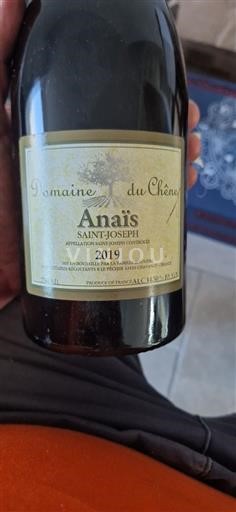 Valle del Ródano Saint-Joseph Domaine Chêne Anaïs 2019