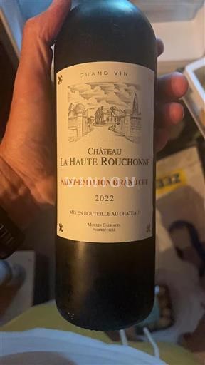 Bordeaux Saint-Émilion Grand Cru Château La Haute Rouchonne 2022