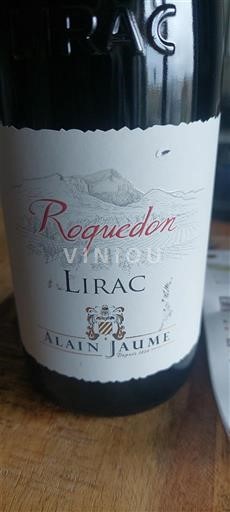 Thung lũng Rhône Lirac Alain Jaume Roguedon 2023