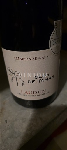 Vallée du Rhône Maison Sinnae Clos de Taman 2024