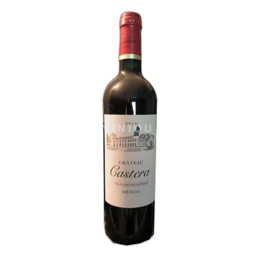 Bordéus Médoc Château Castera cru bourgeois supérieur 2019