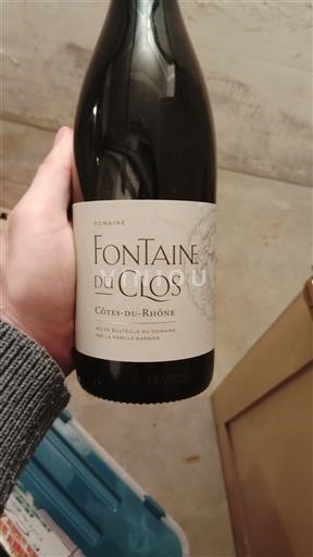 Thung lũng Rhône Côtes-du-rhône Domaine Fontaine du Clos 2023
