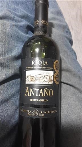 La Rioja Rioja García Carrión Antaño 2010