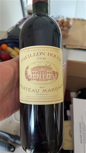 Bordéus Margaux Margaux Pavillon Rouge 1996