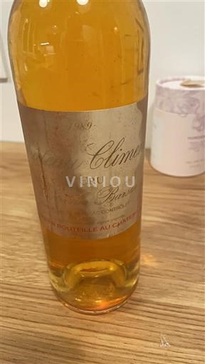 Bordeaux Barsac Climens 1989