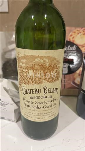 Bordo Сент-Емилион Гранд Кру Grand Cru Château Bel-Air Dubois-Challon Non Millésimé