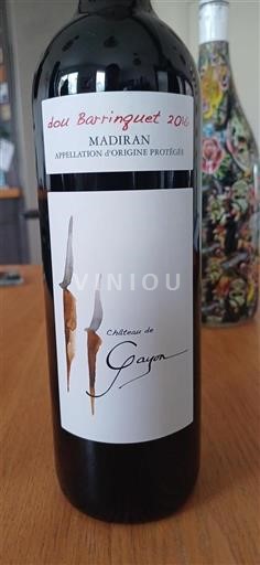 Tây Nam Madiran Château Gayon dou Barrinquet 2016